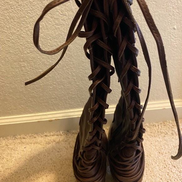 Brown Tall Boots - Picture 3 of 6
